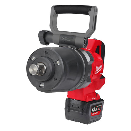 Milwaukee M18 ONEFHIWF1DS-121C ONE-KEY 1" Korte D-Greep Slagmoersleutel met Frictiering 18V