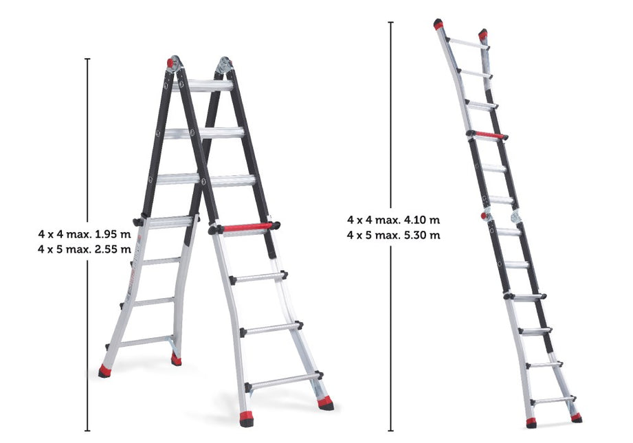 Altrex Varitrex-TeleProf Vouwladder 4x4 - 503754