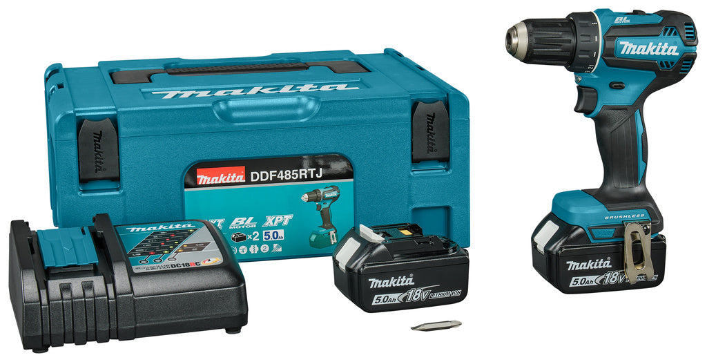 Makita DDF485RTJ LXT 18V Boor-/Schroefmachine