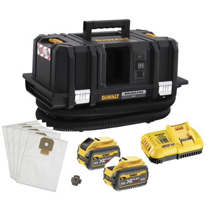 DeWalt DCV586MT2-QW 54V XR FLEXVOLT M-klasse Nat&Droog Stofzuiger