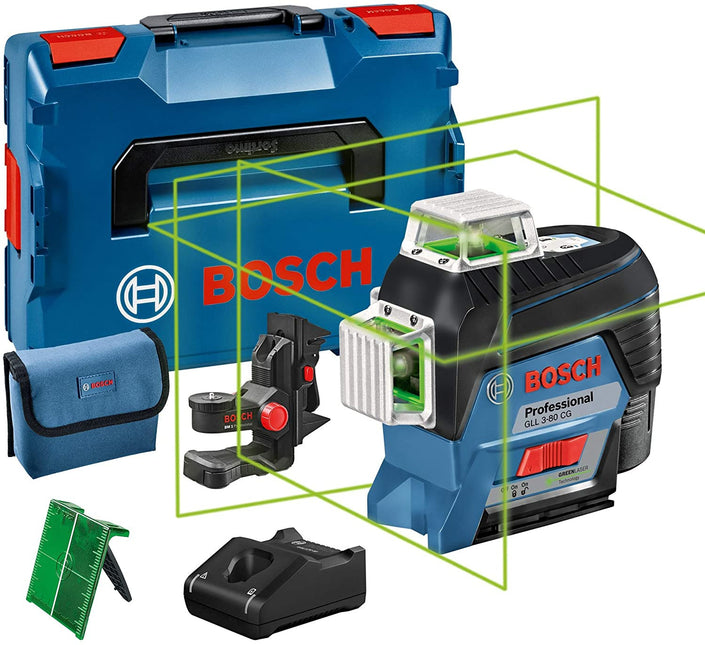 Bosch GLL 3-80 CG 12V Lijnlaser in L-box - 0601063T00