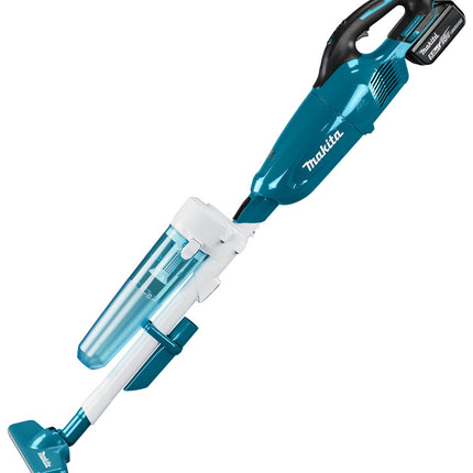 Makita DCL280FTC 18 V Steelstofzuiger blauw