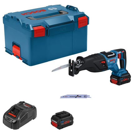 Bosch GSA 18V-28 Accu reciprozaag + 2x PC 5,5 Ah L-Boxx - 06016C0003