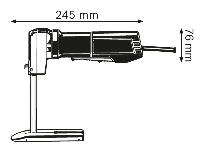 Bosch Schuimstofzaag GSG300 - 0601575103