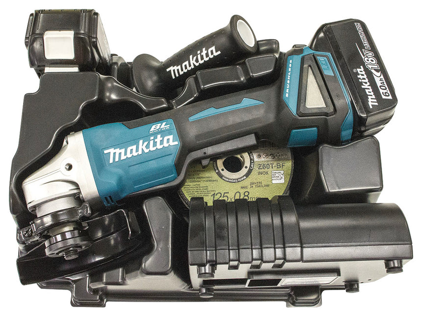 Makita DLX2190TJ1 18V Combiset boren, schroeven en slijpen