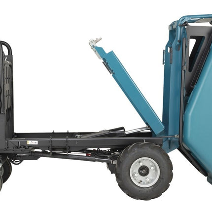 Makita DCU602Z LXT 2x18V Accu Dumper met Elektrisch Kiepbare Bak