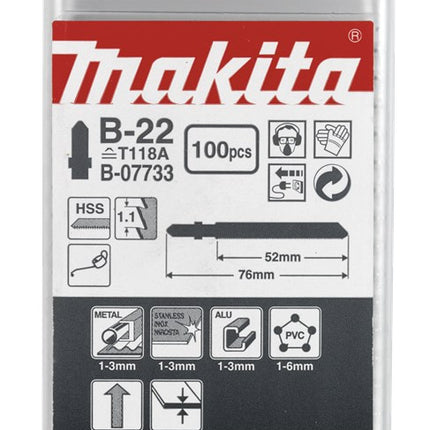 Makita Decoupeerzaagblad M+A 52mm T118A - B-07733