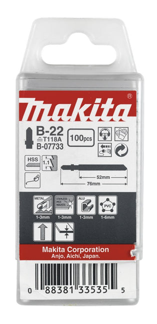 Makita Decoupeerzaagblad M+A 52mm T118A - B-07733