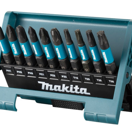 Makita Schrbset 10-dlg ImpBlack - E-12011