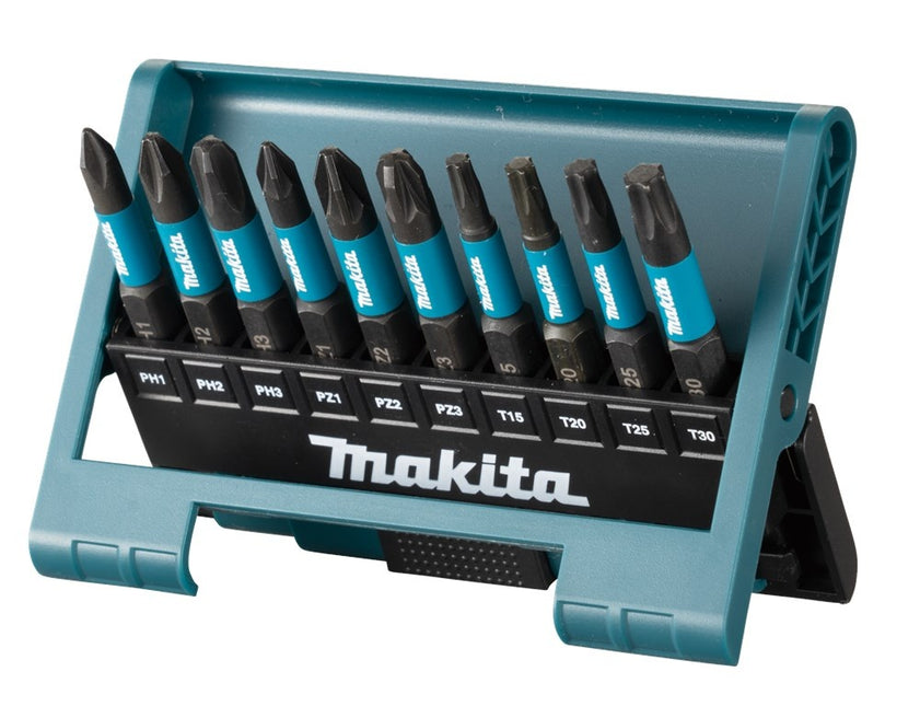 Makita Schrbset 10-dlg ImpBlack - E-12011