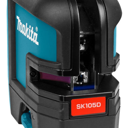 Makita SK105DZ Kruislijn laser rood