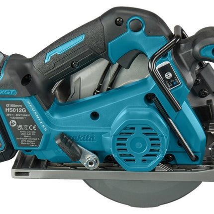 Makita HS012GD201 40 V Max Cirkelzaag 165 mm