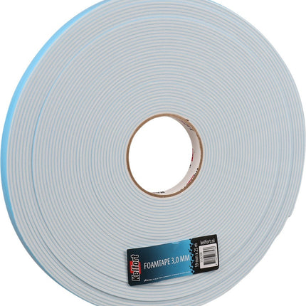 Kelfort Foamtape Dubbelzijdig 3.0mm 19mm X25M - 1526508