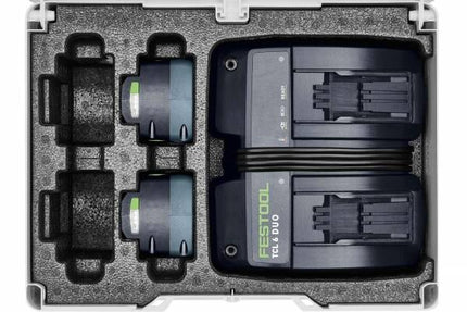 Festool SYS 18V 2x5,0/TCL6DUO Energie Set - 577707