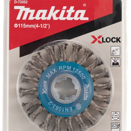 Makita Wielborstel X-lock 115mm - D-73352