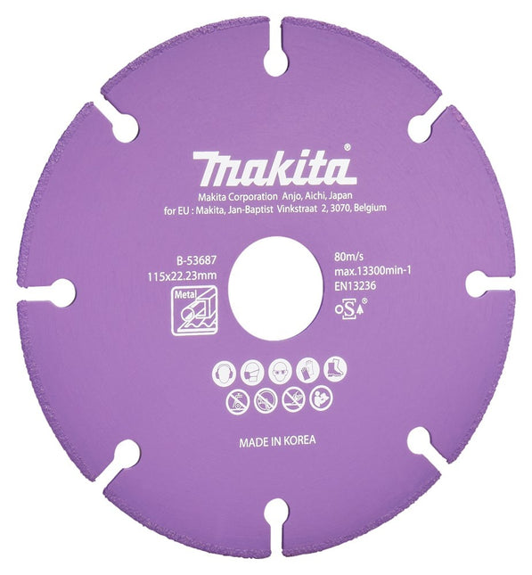 Makita Doorslijps. diam 115x1,3mm met - B-53687