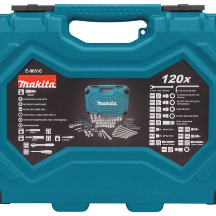 Makita Handgereedschapset 120 delig E-06616