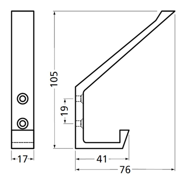 Hermeta Hoed-/Jashaak Enkel Mat Zwart - 0138-18