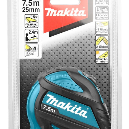 Makita Rolbandmaat 7,5 m 25 mm