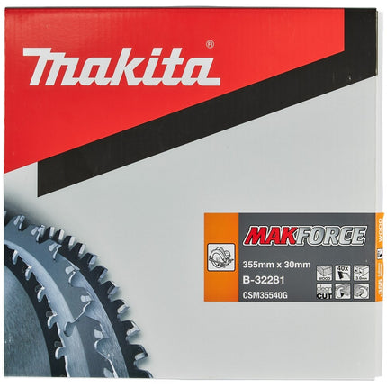 Makita Zaagb Hout 355X30X3,0 40T 20G - B-32281