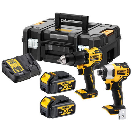 DeWalt DCK2062M2T-QW Combiset Schroef/Klopboormachine DCD709 + Slagschroevendraaier DCD809