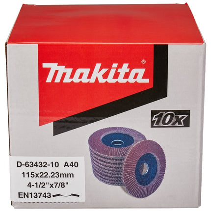 Makita Lamellensch. 115x22mm A40 10st - D-63432-10