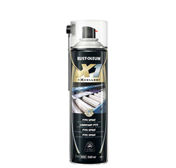 RUST-OLEUM® X1 Excellent PTFE Spray - 500ml - 1618