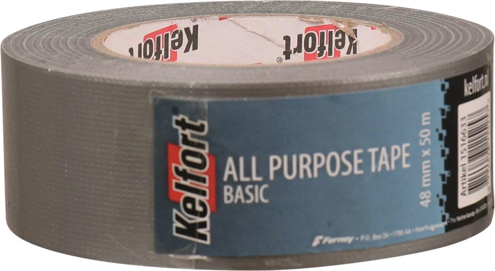 Kelfort All Purposetape Zilver 48mm 50M - 1516633