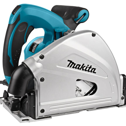 Makita SP6000J1X2 230 V Invalcirkelzaag 165 mm - 2 geleiderails