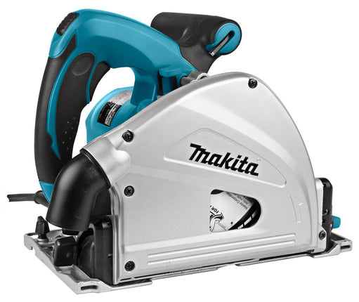 Makita SP6000J1X2 230 V Invalcirkelzaag 165 mm - 2 geleiderails