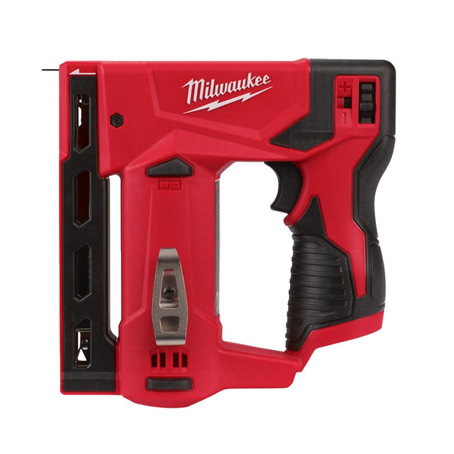 Milwaukee M12 BST-0 Li-Ion accu-tacker met koolborstels (excl. accu)