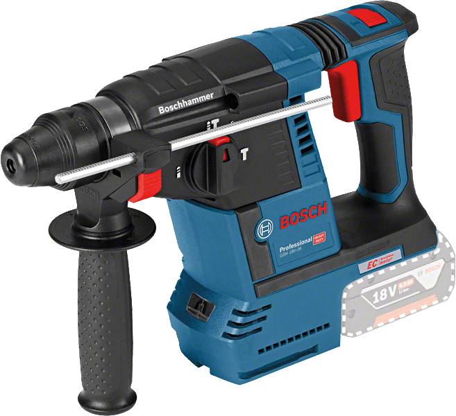 Bosch GBH 18V-26 Accu boorhamer C&G in Doos - 0611909000