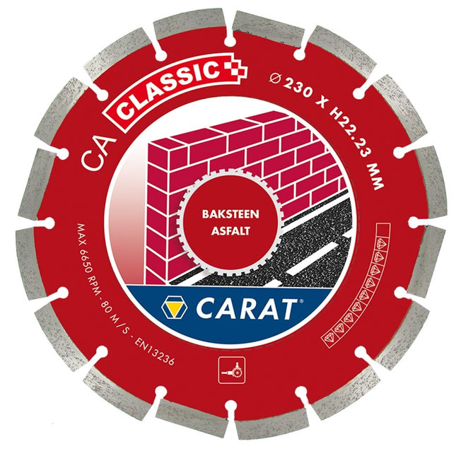 Carat Diamantzaag Baksteen 150X22,23mm CA Classic - CAC1509000