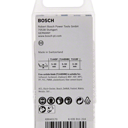 Bosch Carbide Decoupeerzaagbladen JSB 15-delig - 2607011436