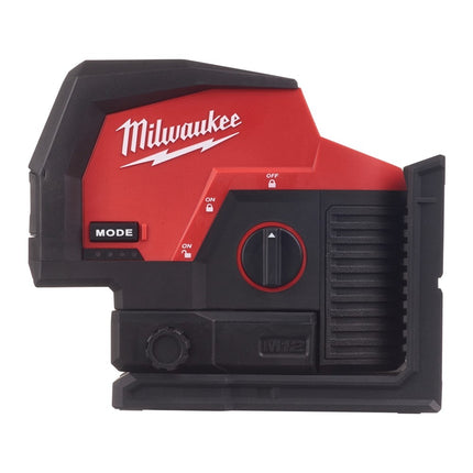 Milwaukee M12™ groene kruislijnlaser/loodlaser - M12 CLLP-0C