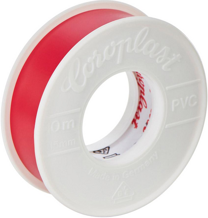 Coroplast Isolatietape Nr.302 15mm Rood 10m - 4330816003923