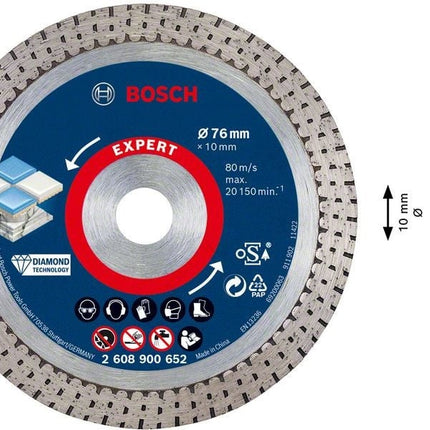 Bosch Expert HardCeramic 76 mm Diamantschijf - 2608900652