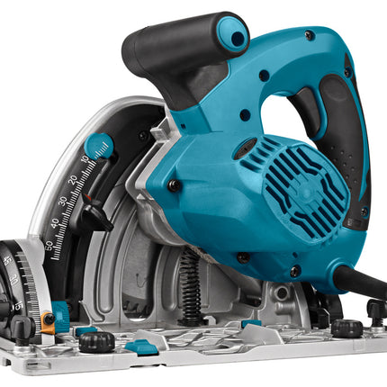 Makita SP6000J1X2 230 V Invalcirkelzaag 165 mm - 2 geleiderails