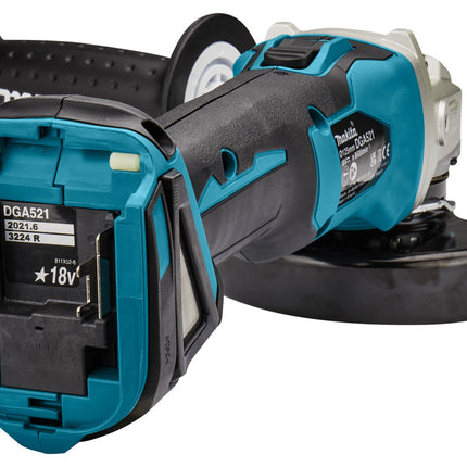 Makita DGA521ZX1 18 V Haakse slijper 125 mm