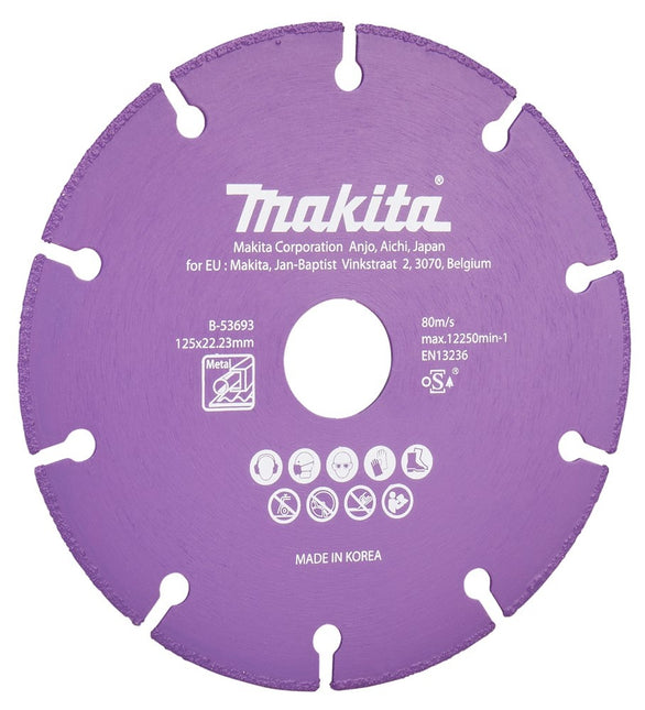 Makita Doorslijps. diam 125x1,3mm met - B-53693