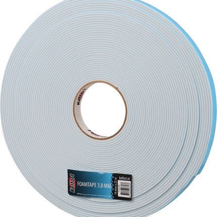 Kelfort Foamtape Dubbelzijdig 3.0mm 19mm X25M - 1526508