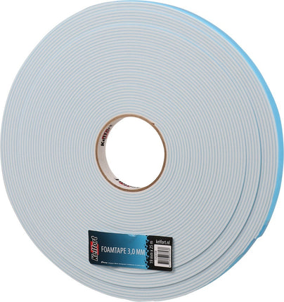 Kelfort Foamtape Dubbelzijdig 3.0mm 19mm X25M - 1526508