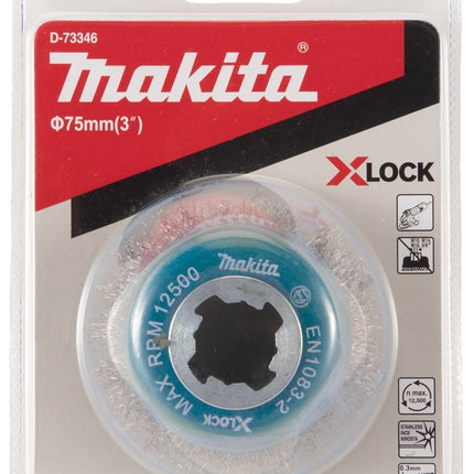 Makita Komborstel X-lock 75mm - D-73346