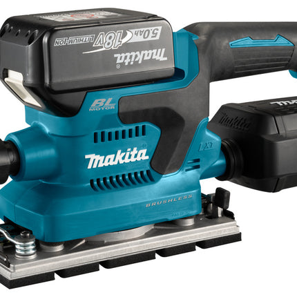 Makita DBO381RTJU 18 V Vlakschuurmachine