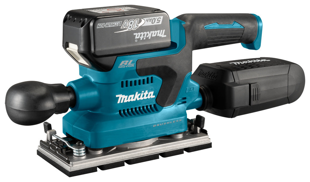 Makita DBO381RTJU 18 V Vlakschuurmachine