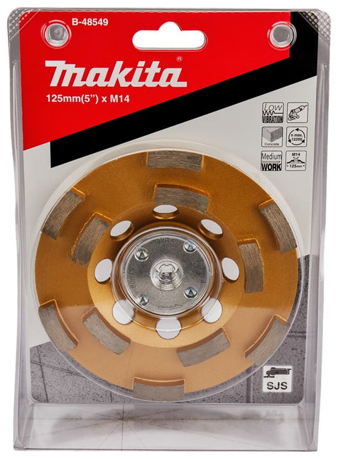 Makita Komschijf diam fijn 125mm M14 - B-48549