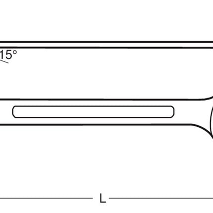 BAHCO Ringsteeksleutel Lang 24mm L=35cm - 11M-24