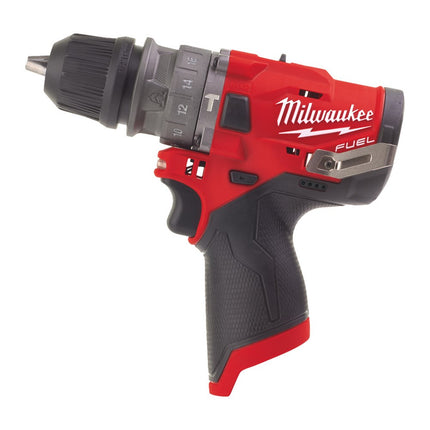 Milwaukee M12 FPDX-0 Li-Ion FUEL™ subcompacte boormachine met verw. Kop (excl. accu)