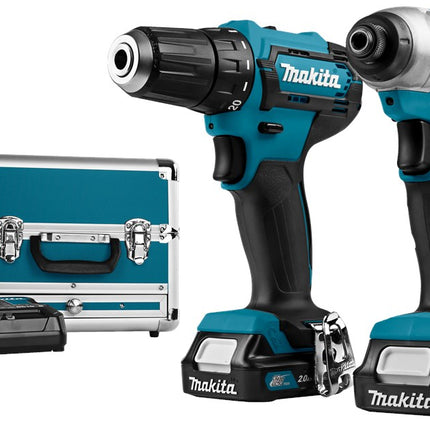 Makita CLX224SAX1 12 V Max Combiset boren en (slag)schroeven