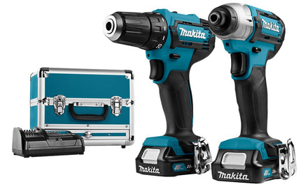 Makita CLX224SAX1 12 V Max Combiset boren en (slag)schroeven